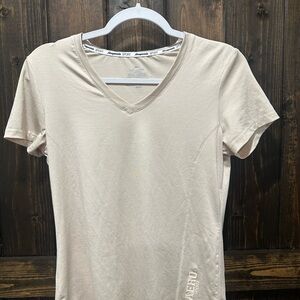 Aeropostale Pale Pink Fitted Short Sleeve T-Shirt